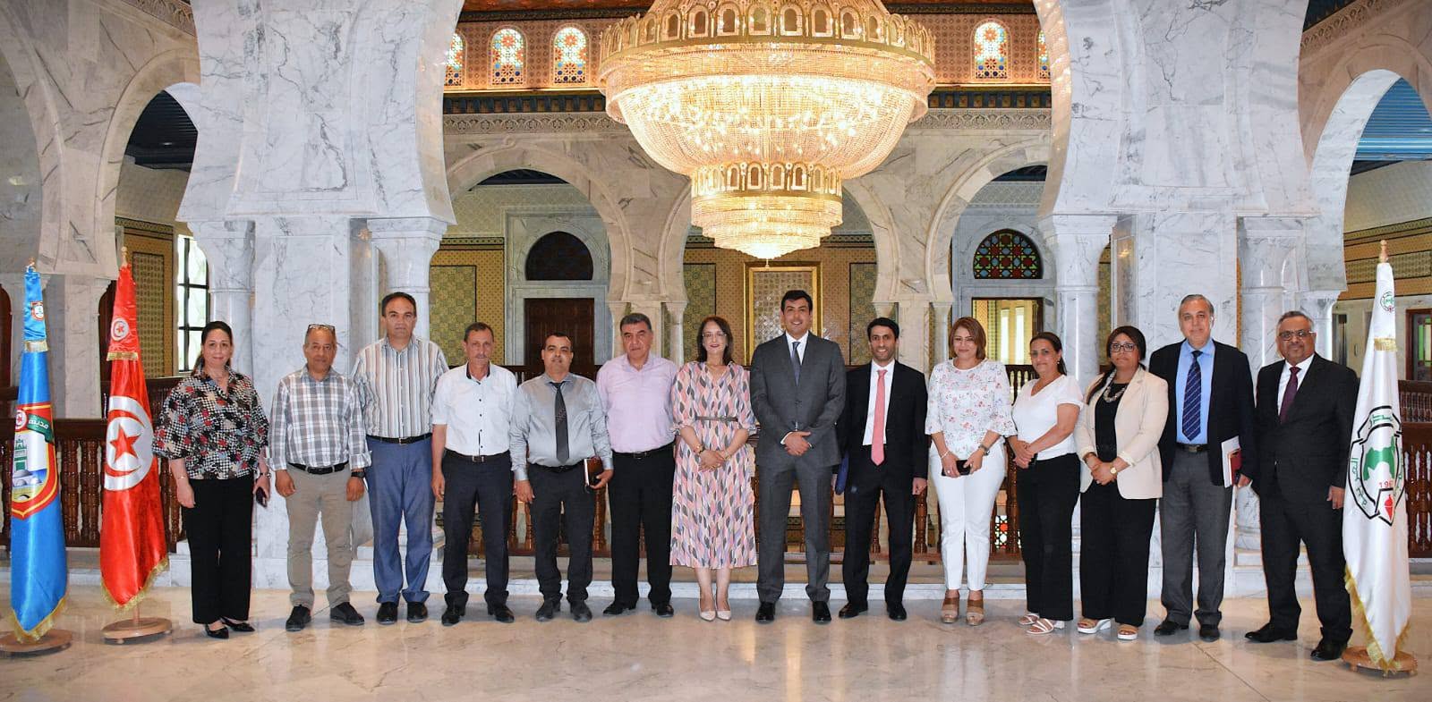 Visite du Secrétaire Général de l’Organisation des villes arabes.